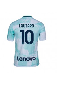 Fotbalové Dres Inter Milan Lautaro Martinez #10 Venkovní Oblečení 2022-23 Krátký Rukáv